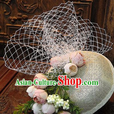 Top Handmade Flower Decoration Hat Dress Hat for Ladies