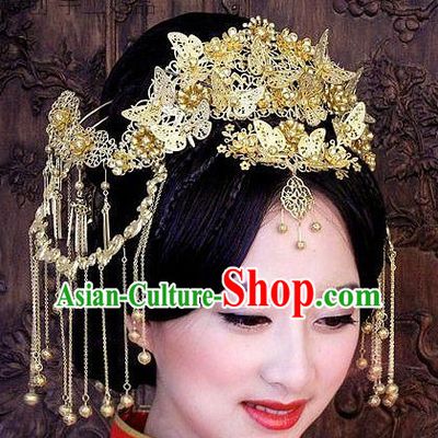 Ancient Chinese Empress Princess Queen Hair Style Accessories Hair Sticks Clips Hair Pin Hair Pieces Combs Ancient Chinese Chopsticks Asian Wedding Bridal Hair Ornaments Crown