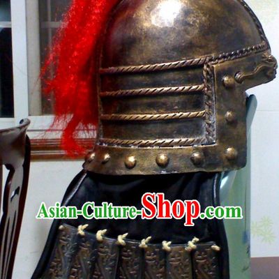 Ancient Chinese General Fighter Helmet Hat for Men
