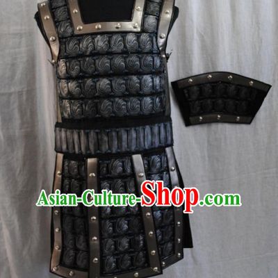 Chinese General Ancient Armor Costumes Complete Set for Men
