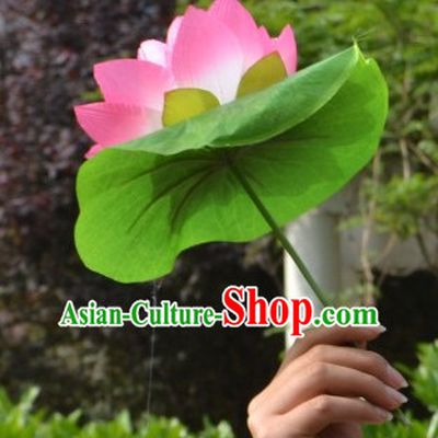 Chinese Lotus Flower Dance Props for Kids