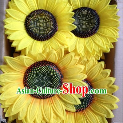 0.5 Meter Large Chinese Sunflower Dance Props for Adults or Kids