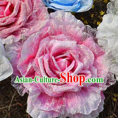 0.55 Meter Pink Peony Flower Decoration Props Dance Prop