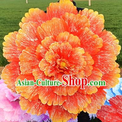 0.7 Meter Big Flower Dance Props Props for Dance Dancing Props for Sale for Kids Dance Stage Props Dance Cane Props Umbrella Children Adults