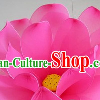0.6 Meter Big Lotus Dance Props Props for Dance Dancing Props for Sale for Kids Dance Stage Props Dance Cane Props Umbrella Children Adults