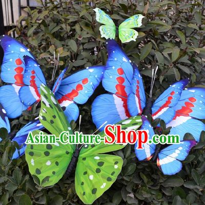 0.5 Meter Big Butterfly Dance Props Props for Dance Dancing Props for Sale for Kids Dance Stage Props Dance Cane Props Umbrella Children Adults