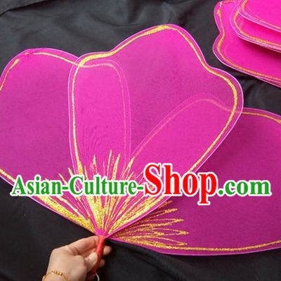 Peach Color Petal Fan Dance Props Props for Dance Dancing Props for Sale for Kids Dance Stage Props Dance Cane Props Umbrella Children Adults