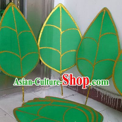Big Green Leaf Dance Props Props for Dance Dancing Props for Sale for Kids Dance Stage Props Dance Cane Props Umbrella Children Adults