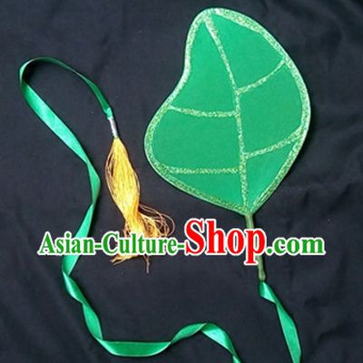 Green Leaf Dance Props Props for Dance Dancing Props for Sale for Kids Dance Stage Props Dance Cane Props Umbrella Children Adults