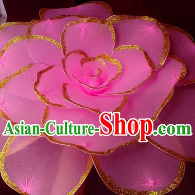 Big Lotus Flower Dance Props Props for Dance Dancing Props for Sale for Kids Dance Stage Props Dance Cane Props Umbrella Children Adults