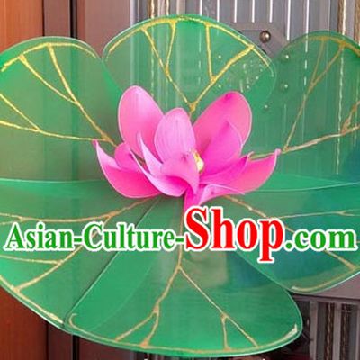 Big Lotus Flower Dance Props Props for Dance Dancing Props for Sale for Kids Dance Stage Props Dance Cane Props Umbrella Children Adults