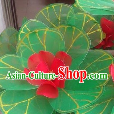 Big Handmade Lotus Dance Props Props for Dance Dancing Props for Sale for Kids Dance Stage Props Dance Cane Props Umbrella Children Adults