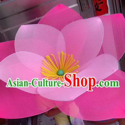 Handmade Lotus Flower Dance Props Props for Dance Dancing Props for Sale for Kids Dance Stage Props Dance Cane Props Umbrella Children Adults