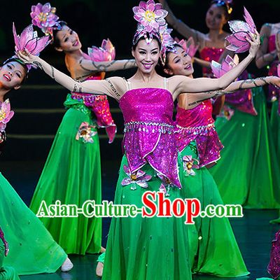 Handmade Lotus Dance Props Props for Dance Dancing Props for Sale for Kids Dance Stage Props Dance Cane Props Umbrella Children Adults