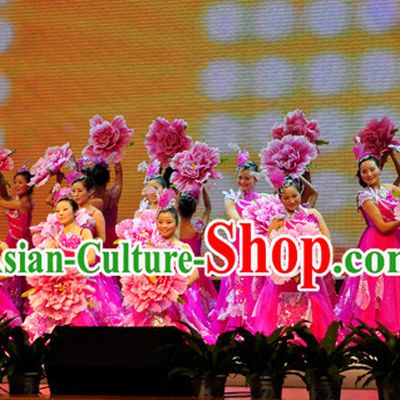 Big Handmade Flower Umbrella Dance Props Props for Dance Dancing Props for Sale for Kids Dance Stage Props Dance Cane Props Umbrella Children Adults