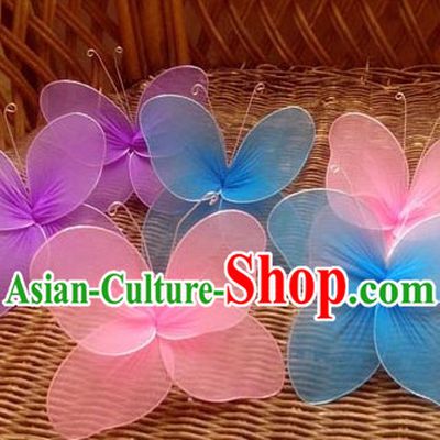 Handmade Butterfly Dance Props Props for Dance Dancing Props for Sale for Kids Dance Stage Props Dance Cane Props Umbrella Children Adults