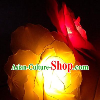 Handmade Luminous Glowing Flower Dance Props Props for Dance Dancing Props for Sale for Kids Dance Stage Props Dance Cane Props Umbrella Children Adults