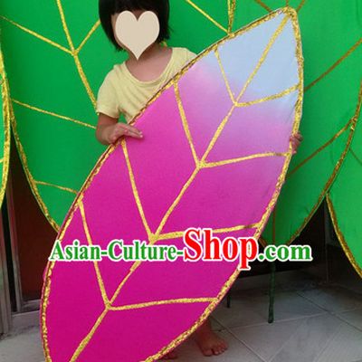 Handmade Big Lotus Leaf Dance Props Props for Dance Dancing Props for Sale for Kids Dance Stage Props Dance Cane Props Umbrella Children Adults