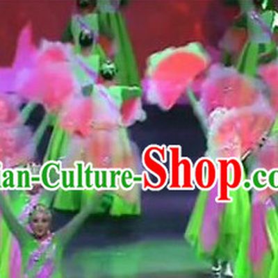 Handmade Petal Dance Props Props for Dance Dancing Props for Sale for Kids Dance Stage Props Dance Cane Props Umbrella Children Adults