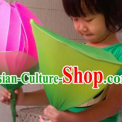 Big Handmade Lotus Dance Props Props for Dance Dancing Props for Sale for Kids Dance Stage Props Dance Cane Props Umbrella Children Adults