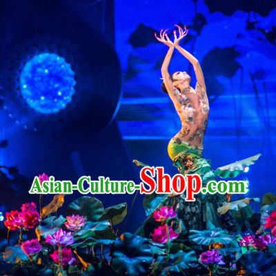 Handmade Big Lotus and Leaf Props for Dance Dancing Props for Sale for Kids Dance Stage Props Dance Cane Props Umbrella Children Adults