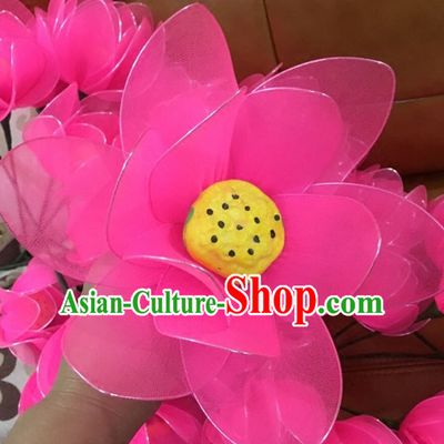 Beautiful Handmade Lotus Stage Performance Dance Props Dancing Prop Decorations