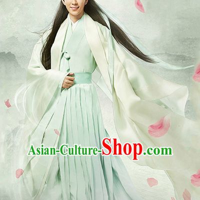 Chinese Ancient Swordsman Knight Costume Complete Set for Men
