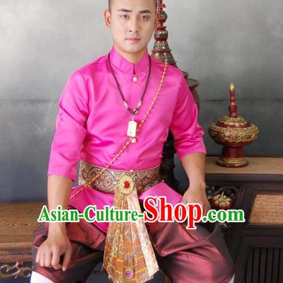 Traditional National Thai Dress Thai Traditional Dress Dresses Wedding Dress online for Sale Thai Clothing Thailand Clothes for Men Boys Youth