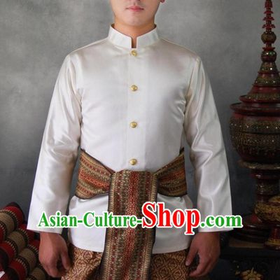 Traditional National Thai Dress Thai Traditional Dress Dresses Wedding Dress online for Sale Thai Clothing Thailand Clothes Complete Set for Men Boys Youth