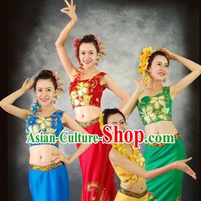 Traditional National Thai Dance Costumes Dress Thai Traditional Dress Dresses Wedding Dress online for Sale Thai Clothing Thailand Clothes Complete Set for Women Girls Adults Youth Kids