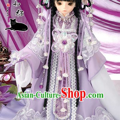 Chinese Princess Clothing and Hair Accessories Complete Set