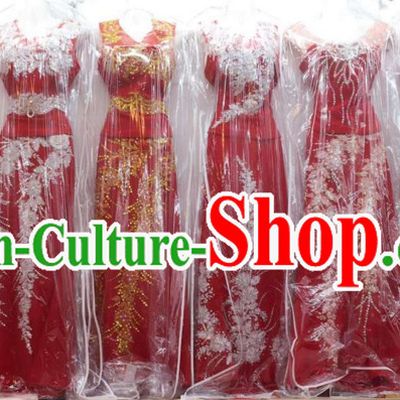 Top Traditional National Thai Garment Dress Thai Traditional Dress Dresses Wedding Dress Complete Set for Women Girls Youth Kids Adults Couple