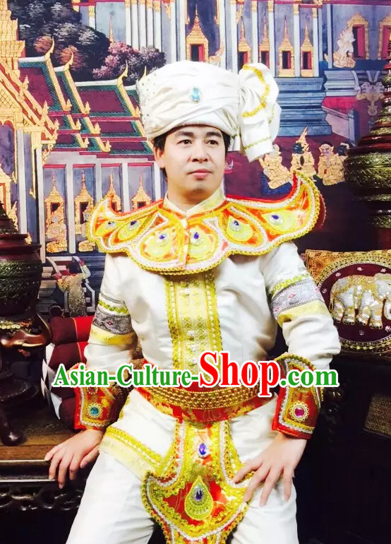 Traditional National Thai Garment Dress Thai Traditional Dress Dresses Wedding Dress online for Sale Thai Clothing Thailand Clothes