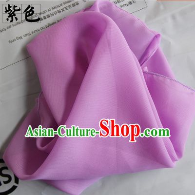Purple Chinese Classcial Dancing Handkerchief