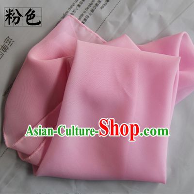 Pink Chinese Classcial Dancing Props Handkerchief