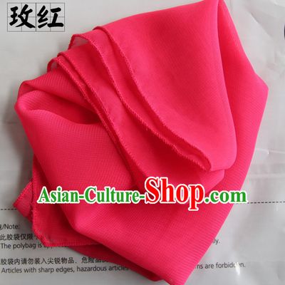 Rhodo Color Chinese Classcial Dancing Props Handkerchief
