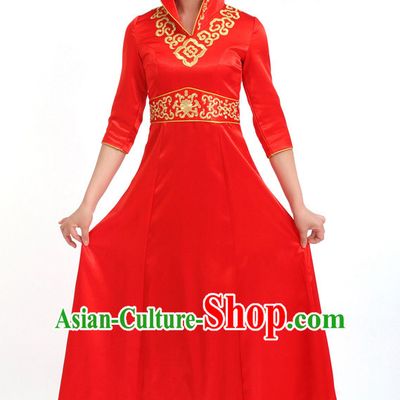 Traditional Chinese Dance Costumes Custom Dance Costume Folk Dance Chinese Dress Cultural Dances and Headdress Complete Set