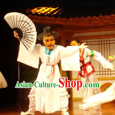 Traditional Hands Painted Chinese Fans Oriental Fan Folk Dance Hand Fan Dance Ribbons Cultural Dances