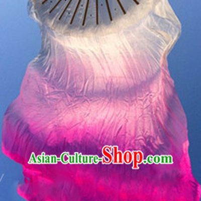 Pure Silk Color Transition Competition Chinese Dance Fan Cultural Fans