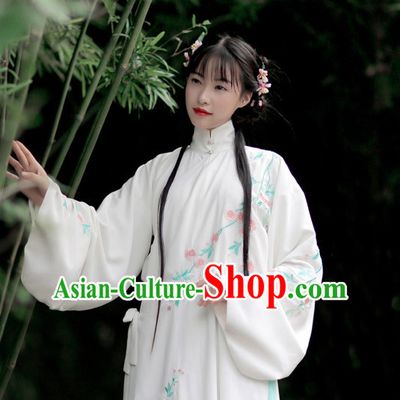 Ancient Chinese Embroidered Hanfu Dress China Traditional Clothing Asian Long Dresses China Clothes Fashion Oriental Outfits for Women