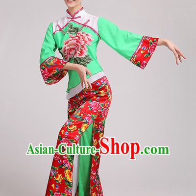 Traditional Chinese Dancewear Costumes Dancer Costumes Girls Dance Lyrical Dance Costume Ballroom Comtemporary Recital Dancewear Costume