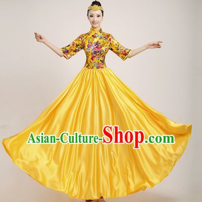 Traditional Chinese Dancewear Costumes Dancer Costumes Girls Dance Lyrical Dance Costume Ballroom Comtemporary Recital Dancewear Costume