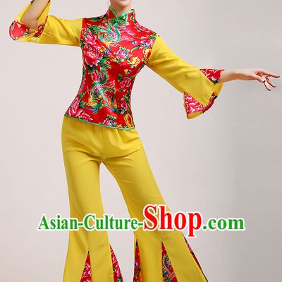 Traditional Chinese Dancewear Costumes Dancer Costumes Girls Dance Lyrical Dance Costume Ballroom Comtemporary Recital Dancewear Costume