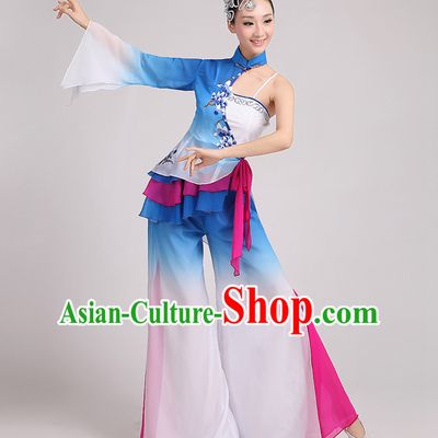 Traditional Chinese Dancewear Costumes Dancer Costumes Girls Dance Lyrical Dance Costume Ballroom Comtemporary Recital Dancewear Costume