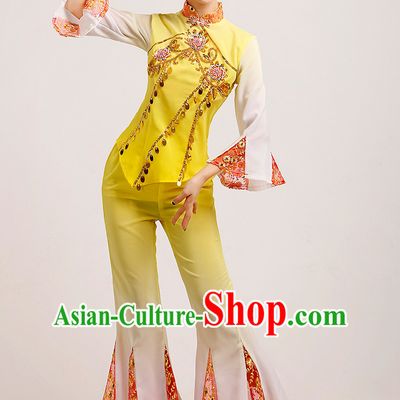 Traditional Chinese Dancewear Costumes Dancer Costumes Girls Dance Lyrical Dance Costume Ballroom Comtemporary Recital Dancewear Costume