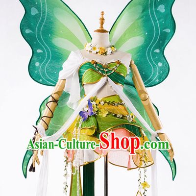Traditional Chinese Butterfly Dancewear Costumes Fancy Dancer Costumes Girls Dance Lyrical Dance Costume Ballroom Comtemporary Recital Dancewear Costume