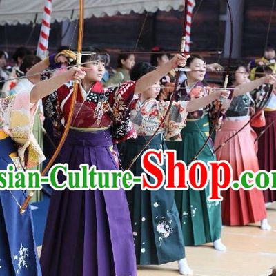 Traditional Japanese Style Kimono Cosplay Dress for Women