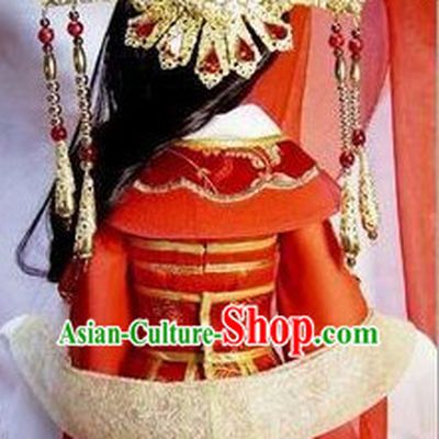 Ancient Chinese Empress Hair Jewelry Hairpieces