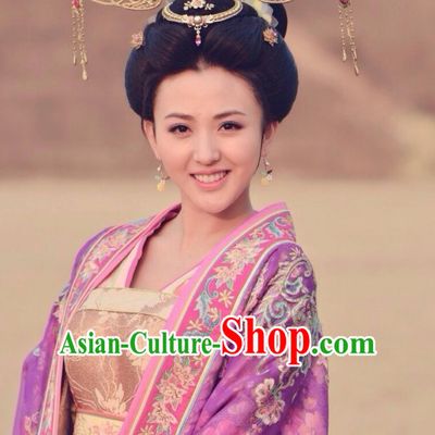 Ancient Chinese Royal Empress Queen Hair Jewelry Hairpieces