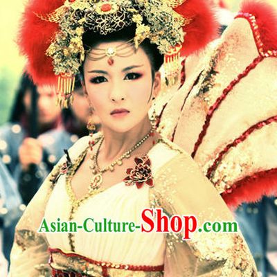 Ancient Chinese Prtincess Royal Imperial Hair Jewelry Hairpieces